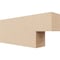 Ekena Millwork 4in. W x 8in. H x 20in. L Chapel Hill Woodgrain TimberThane Rafter Tail, Primed Tan RFTUR04X08X20CHPRCPR - alternate 1